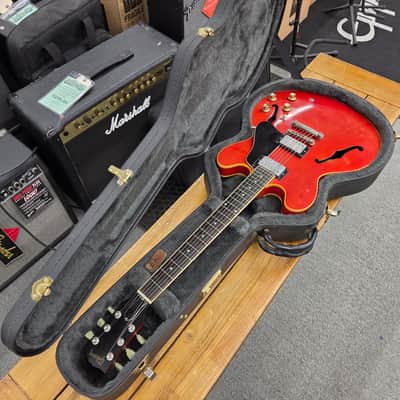 Gibson ES-333 with Case 2002 - Cherry image 4