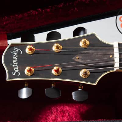 2020 Sadowsky Jim Hall Signature Model Sienna Burst w/ Original Case image 4