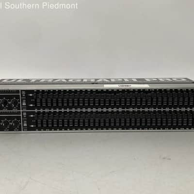 Behringer Ultragraph Pro FBQ3102 31-Band Stereo Graphic EQ 2000s - Black image 1