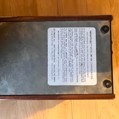 Immagine Big Briar Moogerfooger MF-101 Lowpass Filter 1998 - Black with walnut wood sides - 10