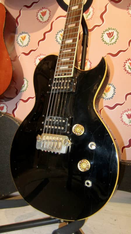 1979 Aria Pro II PE-500 Black Gloss w/Original Hardshell case image 1