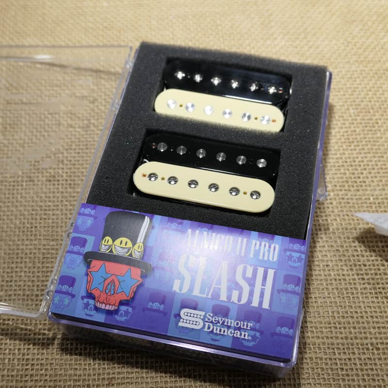 Seymour Duncan APH-2 Alnico Pro II Slash Pickups Black Same Day Shipping #DG04