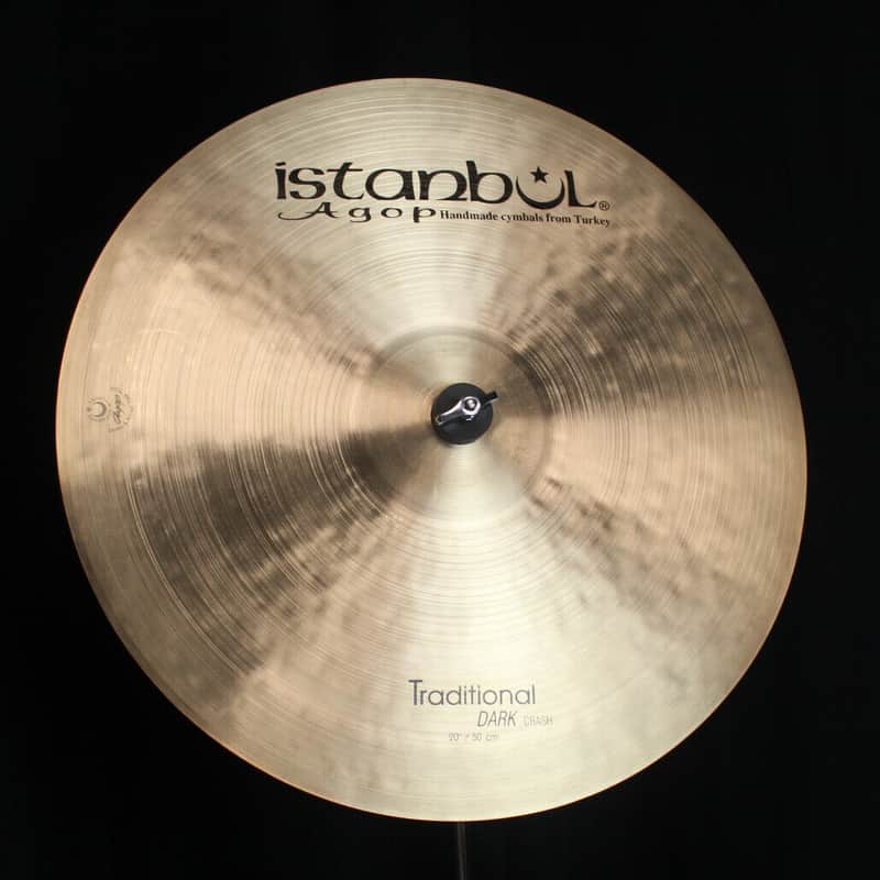 Istanbul Agop 20" Traditional Series Dark Crash Cymbal image 1