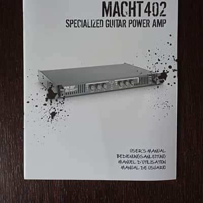 |19" RACK UNIT| (Power Amp) Palmer Macht 402 image 3