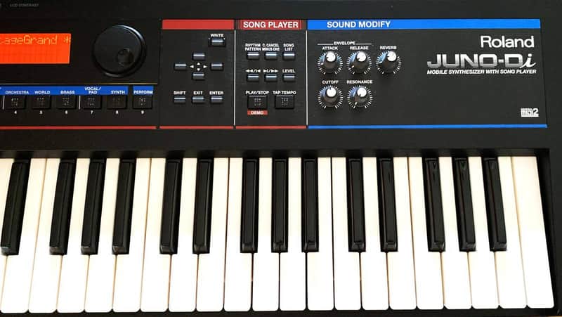 Roland JUNO-Di 61-Key Mobile Synthesizer Synth Keyboard – Excellent Condition image 1