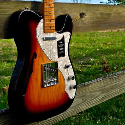 2025 Fender Vintera II 60s Telecaster Thinline - Sunburst image 2