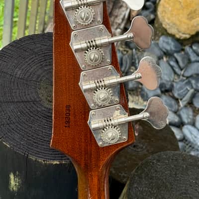 Gibson Thunderbird IV Bass 1964 - 1 of the cleanest 100% original 2 pickup Reverse 'birds extent w/original square case. image 6