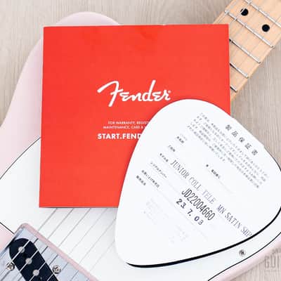 2022 Fender Junior Collection Telecaster Satin Shell Pink, Mint w/ Hangtags, Japan MIJ image 16