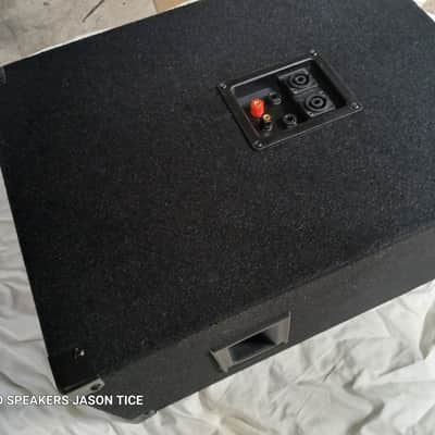 NEW 10" PA SPEAKER CHURCH SPEAKER MONITOR SPEAKER STEREO SHOP SPEAKER MUSICAL INSTRUMENT SPEAKER DRUMMER SPEAKER 2 WAY PASSIVE 400 WATTS WITH 1/4", NL4 AND BARE WIRE IN/OUTPUTS! WOOD/STEEL 30HZ-22KHZ! NEW image 7