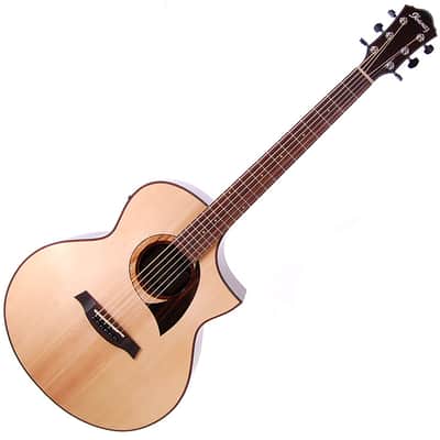Ibanez AEW22CD Acoustic Electric Guitar Natural Finish | Reverb