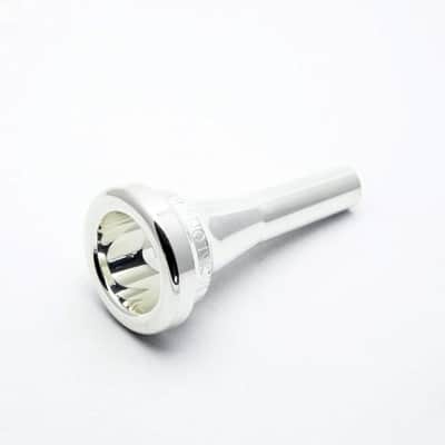 Denis Wick Classic Euphonium Mouthpiece Silver Plated, 5880E-4AY - Large Backbore for Balanced Airflow & Tone - Small Shank Fitting Euphonium Accessories for Easy Articulation - 26 x 6.72 x 7.38mm image 2