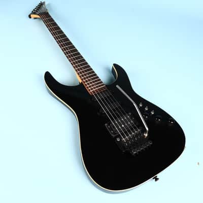 1980s Westone MIJ Super Strat Japan Electric Guitar Black image 12