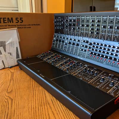 Behringer System 55 Complete Eurorack Modular Synthesizer 2021 - Present - Black image 2