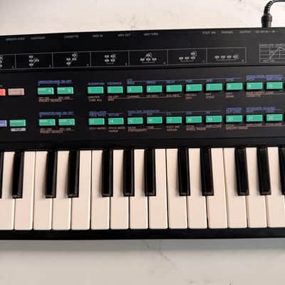 Yamaha DX100 Programmable Algorithm Synthesizer 1985 - Black image 4