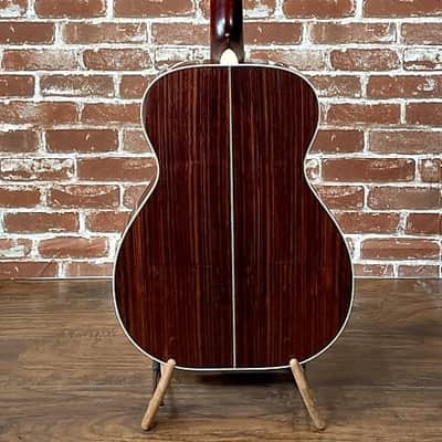 Huss and Dalton TOM-R Custom 2021 Natural, Thermo Cured Red Spruce & Indian RW (Authorized Dealer) image 8