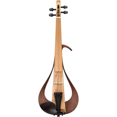 Yamaha YEV104 Pro Electric Violin - Natural/Brown image 2