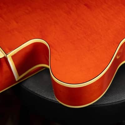 1957 Gretsch 6120 Chet Atkins Orange Finish Electric Guitar w/OHSC image 23