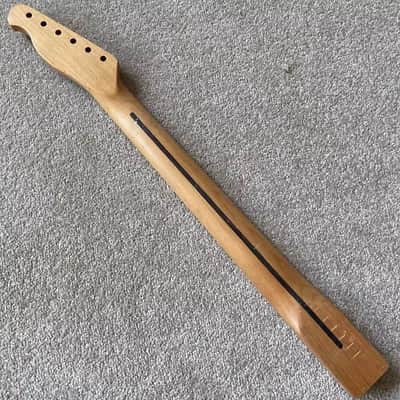 Harley Benton Roasted Maple Tele Style Guitar Neck image 3