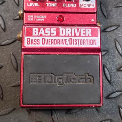 DigiTech X-Series Bass Driver Overdrive/Distortion 2010s - Burgundy image 2