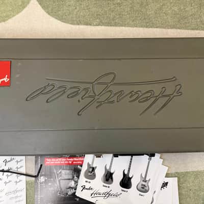 1990 Fender Heartfield EX-2 Made in Japan – Figured Maple Top, Rare Gray Case, Paperwork & Extras image 5