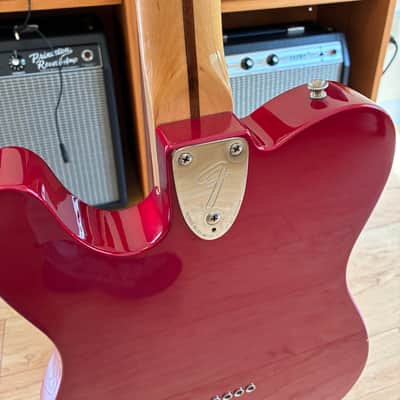 Fender Classic Series 72 Telecaster Thinline 2001 - Candy Apple Red image 6