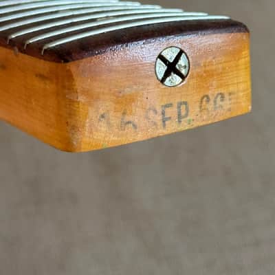 1966 Fender Bronco Neck (Musicmaster, Jaguar, Mustang Scale) image 4
