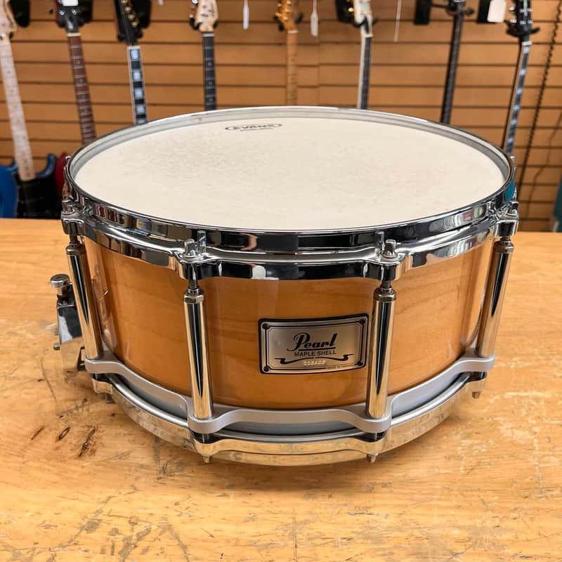 Pearl Free Floating 14x5" Maple Snare Drum image 1