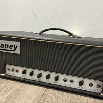 Laney pre supergroup all tube lead head rare 60s - grey rare image 4