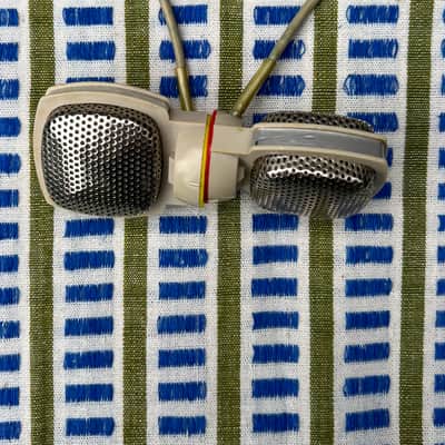 SERVICED 1960's Grundig GDSM 202 Stereo Dynamic Microphone Pair image 4