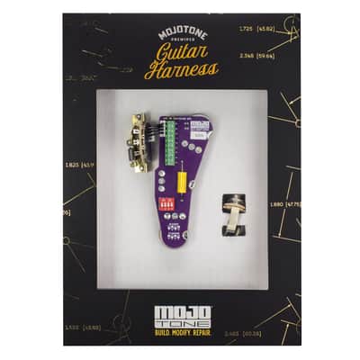 Mojotone Solderless Convertible Strat Guitar Wiring Harness (500K Potentiometers)