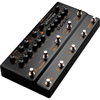 NUX TRIDENT NME-5 Guitar Processor With Amps, IR Loader, FX and Phrase Looper Regular Black image 5