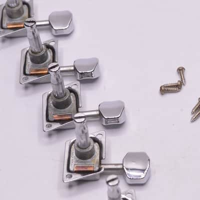 1975 Vintage Fender Stratocaster/Telecaster "F" Logo TUNERS Made in W. Germany 1970's 1976 1977 1978 1979 image 7