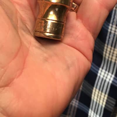 EXCELLENT ORIGINAL TENOR OTTO LINK TONE MASTER 4 CIRCA 1940-46 SAXOPHONE MOUTHPIECE GREAT PLAYERS USED THE MODEL FREE SHIP image 1
