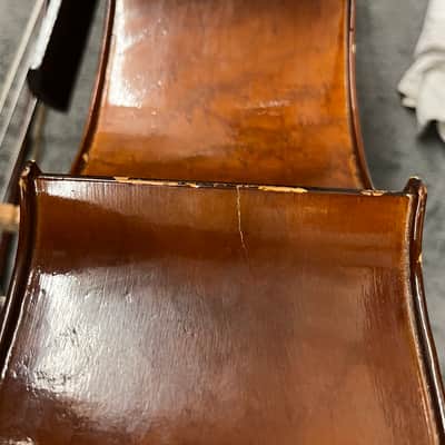 Engelhardt E112 Student 1/2 Size Cello, comes with bow and case image 5