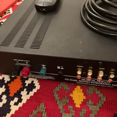Musical Fidelity A3 Integrated Amplifier Dual Mono Audiophile 85watts Class A/B image 6