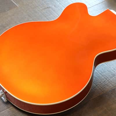 MINTY! Gretsch Brian Setzer Hot Rod Hollowbody G6120SHTV TV Jones Tangerine + OHSC image 12