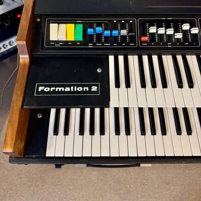 Vermona Formation 2 Mod organ keyboard synthesizer + Leslie Effect image 3