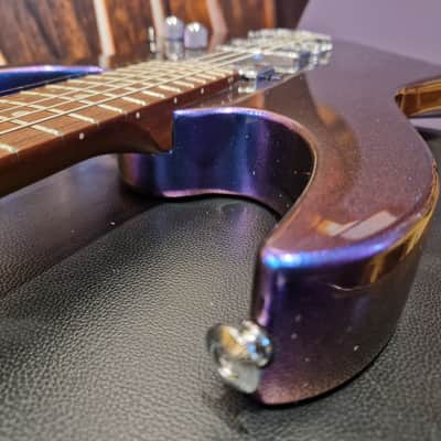 Ibanez GRG121SP-BMC E-Guitar, Blue Metal Chameleon image 4