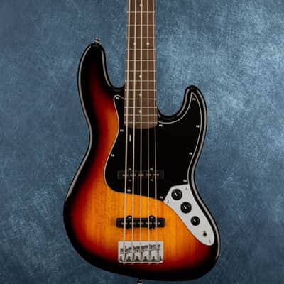 Squier Affinity Jazz V String Sunburst image 2