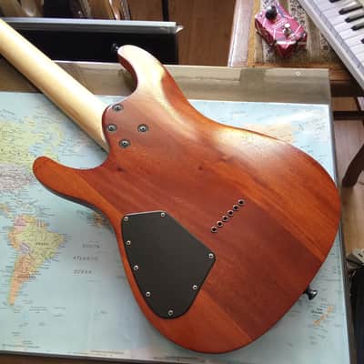Rare : Ibanez S771PB-NTF Poplar fixed bridge , sent in case image 5
