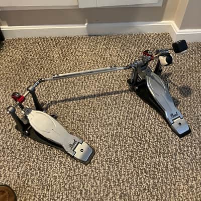 Pearl P1032/R Eliminator Solo Chain-Drive Double Bass Drum Pedal 2010s - Red / Chrome image 2