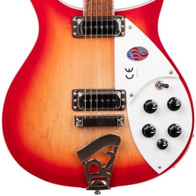 Rickenbacker RN620FG2 Electric Guitar, 620, Fireglo, Case image 1