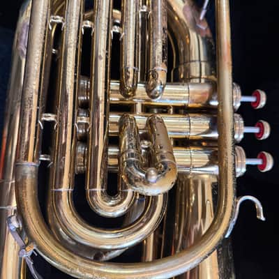 Bach Mercedes Marching Baritone, with case and mouthpiece, USA image 4