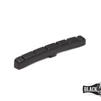 Graph Tech PT-5000-00 BLACK TUSQ XL 1-3/8" E-to-E Slotted Fender-Style Guitar Nut