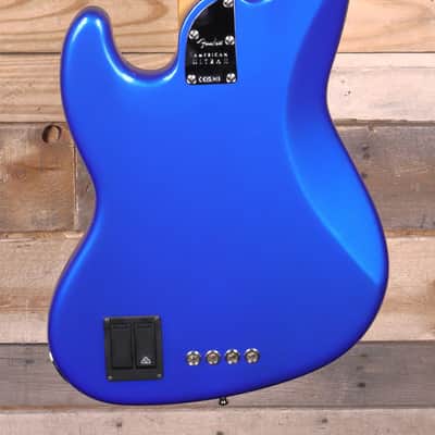 Fender American Ultra II Jazz Bass Noble Blue w/ Case "Mint Condition" image 3