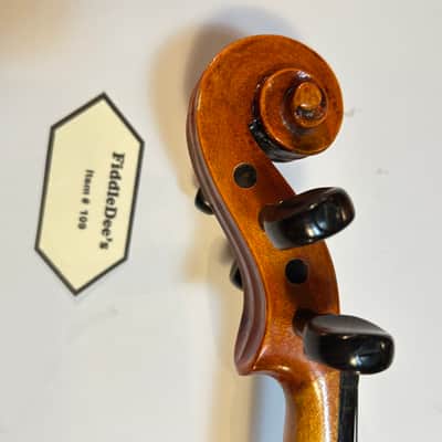 4/4 Adult Vintage Kayser Violin Model# 134 1950-1960 - Original finish image 10