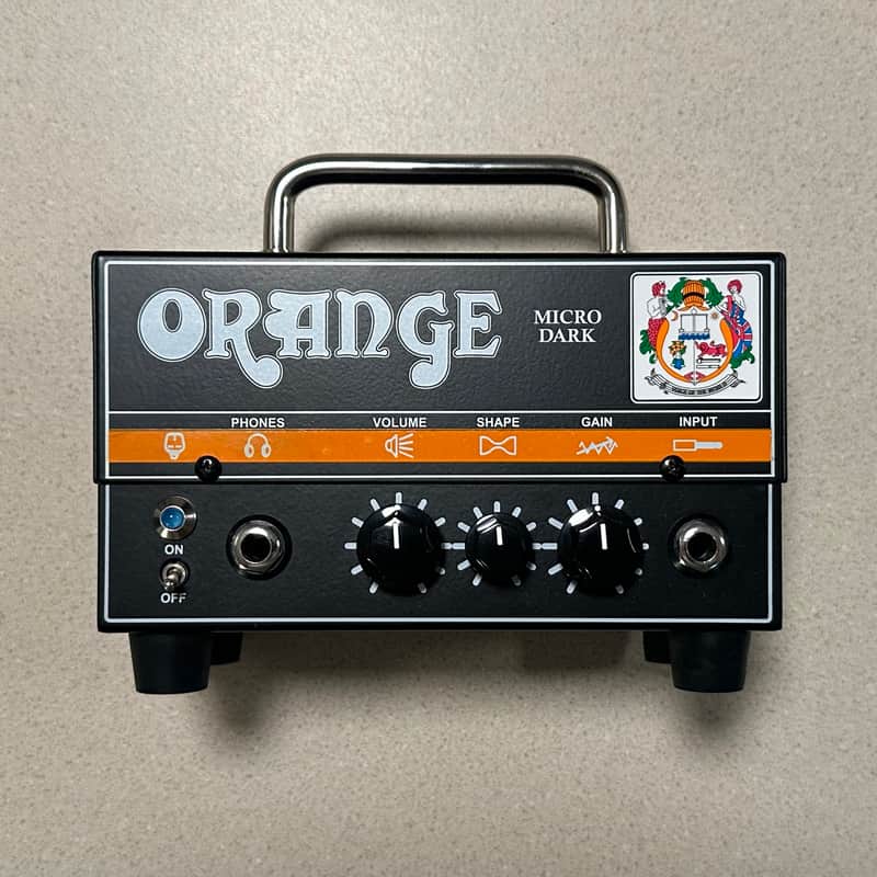 Orange Micro Dark Head image 1
