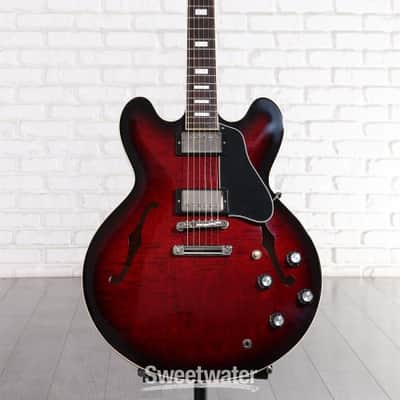Gibson ES-335 Figured Semi-hollowbody Electric Guitar - Blood Moon Burst (ES35F00MNNHd1) image 1