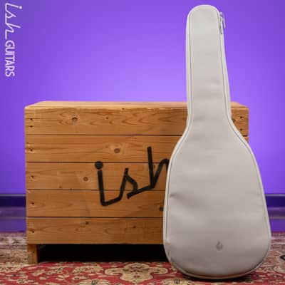 Lava Music Blue Lava Touch Smart Acoustic Guitar Sail White w/ Lite Bag Demo image 12