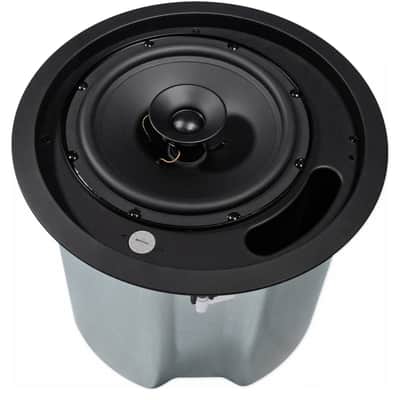 10) JBL Control 18C/T-BK 8" 70v Commercial Black Ceiling Speakers For Restaurant image 4